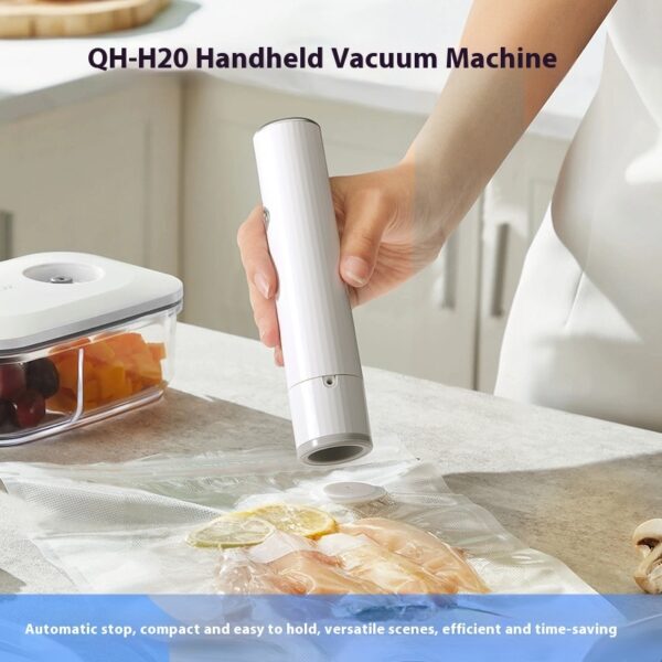 Smart Rechargeable Portable Handheld Mini Vacuum Food Preservation Machine Sealing Household