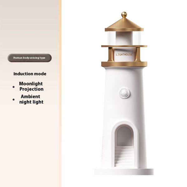 Lighthouse Night Light Moonlight Atmosphere Sleeping Light Creative Ornaments - Image 3