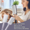 4 In 1 Self Cleaning Hair Brush New Self-Cleaning Anti-Static Massage Comb Scalable Rotate Lifting Self Cleaning Hairbrush - Image 10