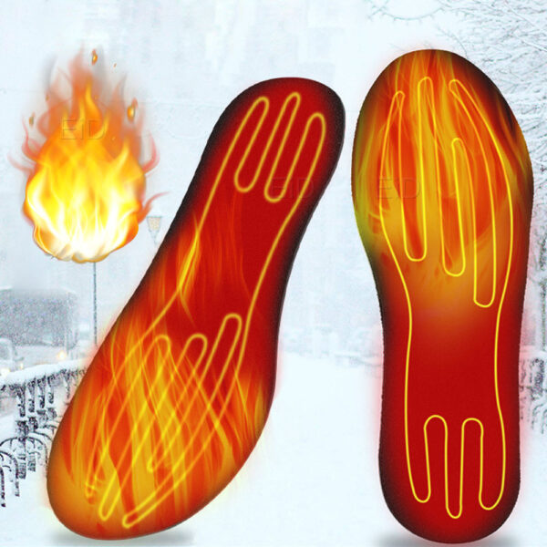 USB Heated Shoes Insoles Can Be Cut Winter Warm Heating Insoles Pad Feet For Boots Sneaker Shoes - Image 6